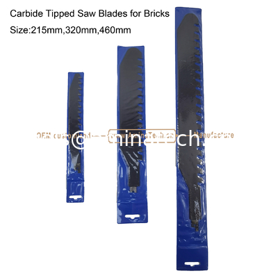 Carbide Tipped Saw Blades for Bricks Size:215mm,320mm,460mm,Reciprocating supplier