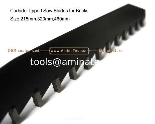 Carbide Tipped Saw Blades for Bricks Size:215mm,320mm,460mm,Reciprocating supplier